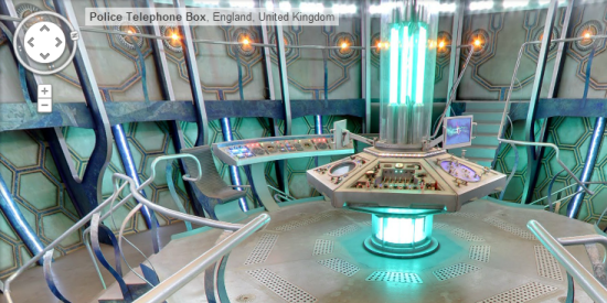 Google Maps T.A.R.D.I.S. Easter Egg